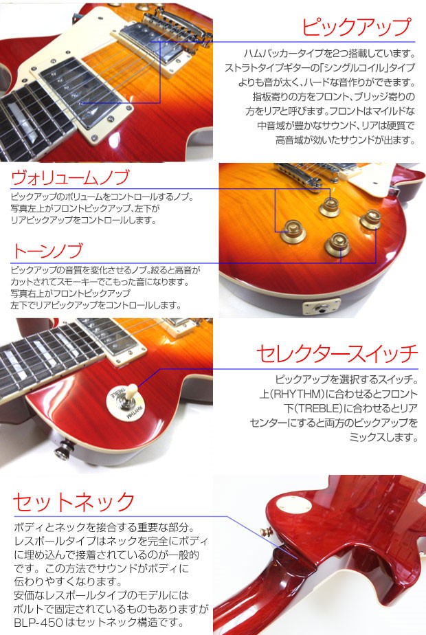 Aria Proll エレキギター 初心者セット Blitz BLP-450 15点 NEW