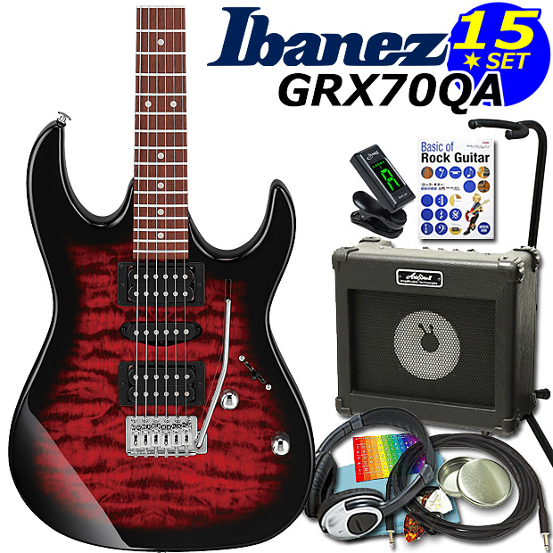 Ibanez（アイバニーズ） GIo Ibanez GRX70QA TRB エレキギター 初心者