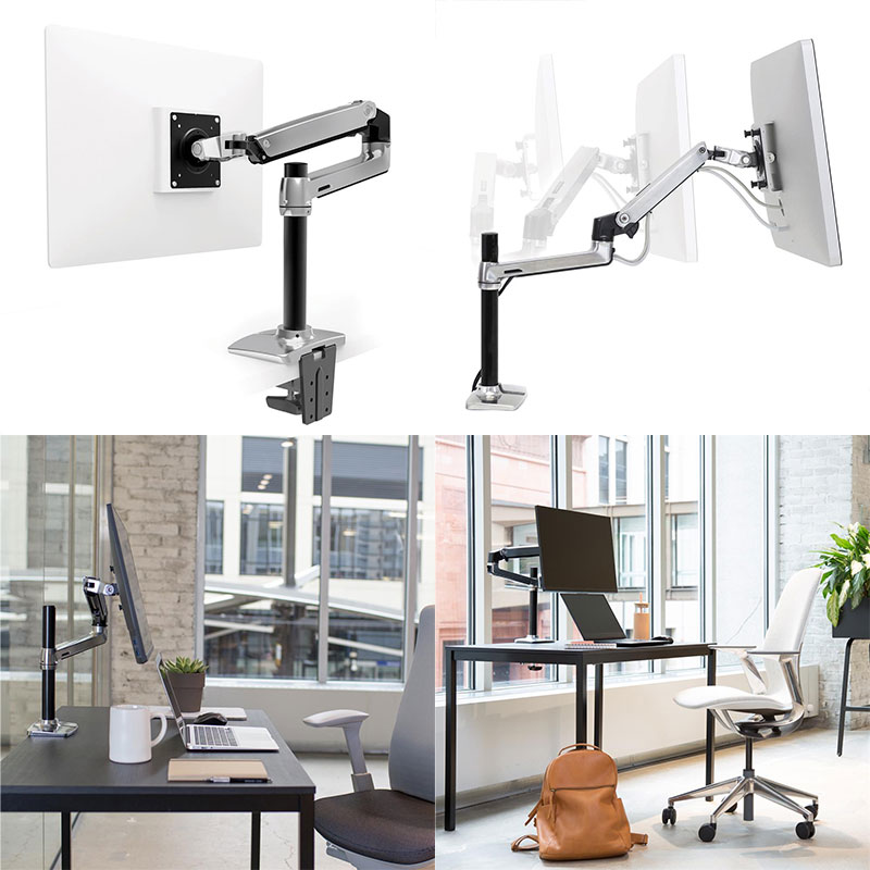 エルゴトロン（ergotron） LX デスクマウント モニターアーム 長身