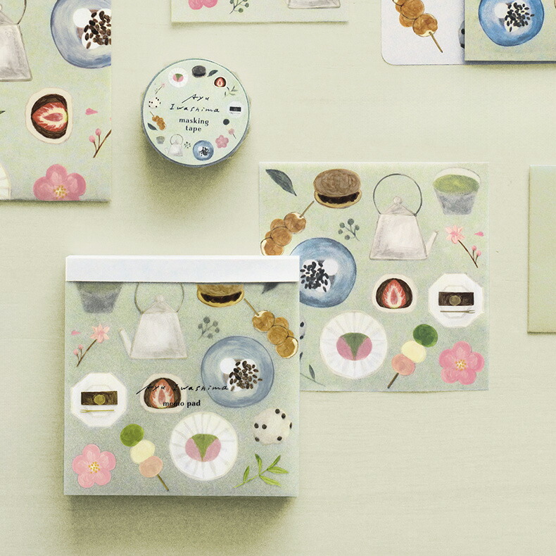 MATOKA（マトカ） いわしまあゆ メモパッド｜メモ帳 シンプル フルーツ