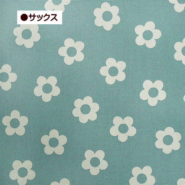 オックス 生地 北欧風 シンプルデイジー 花柄 花 フラワー flower