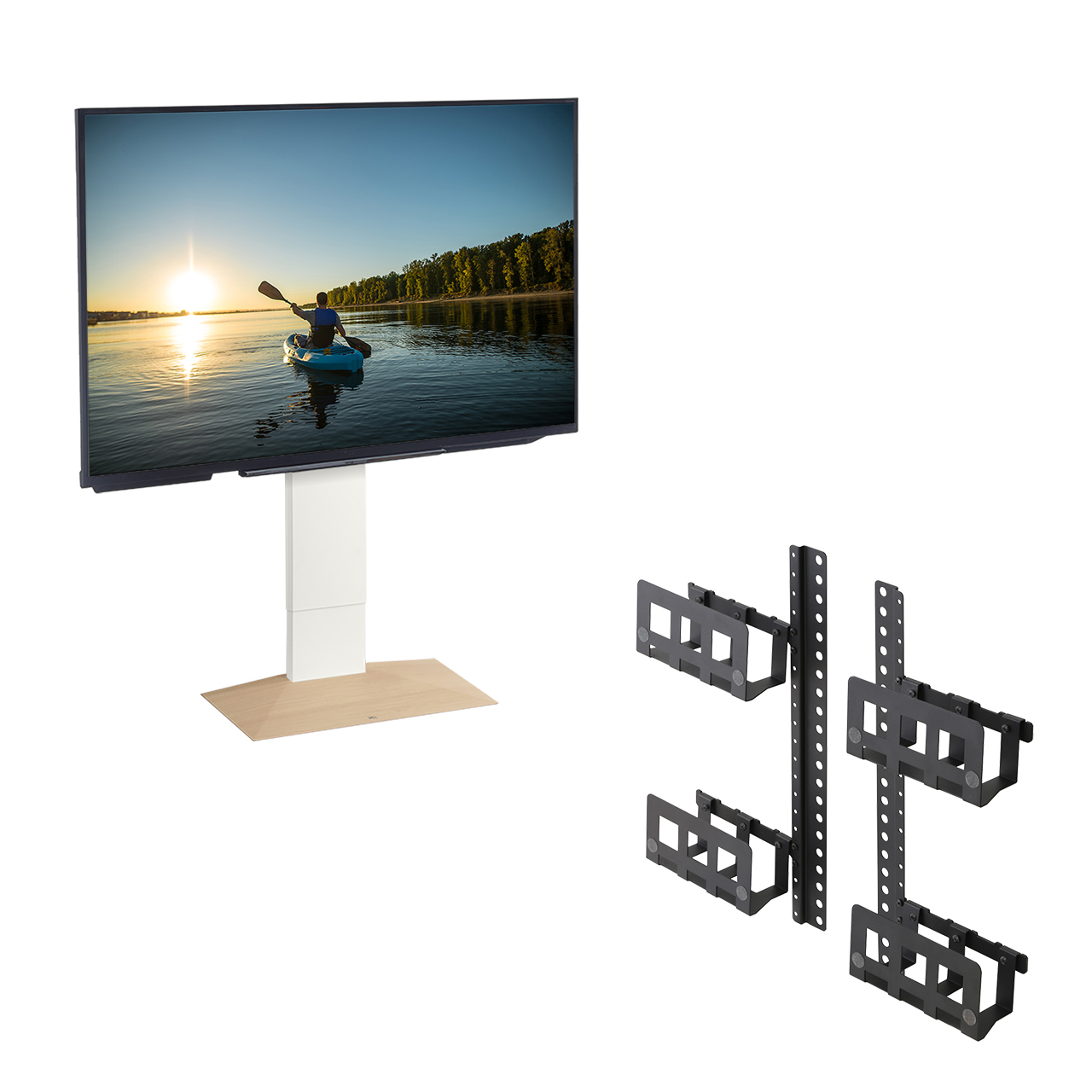 EQUALS（イコールズ） テレビ台 セット WALL 壁寄せテレビスタンド 32