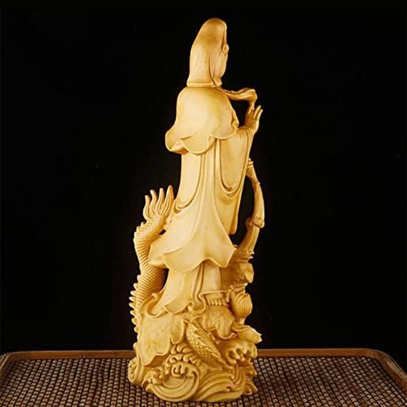 観音像 木彫 彩色仏像 全身 置物 Amazon｜仏像 木彫り 置物 観音像