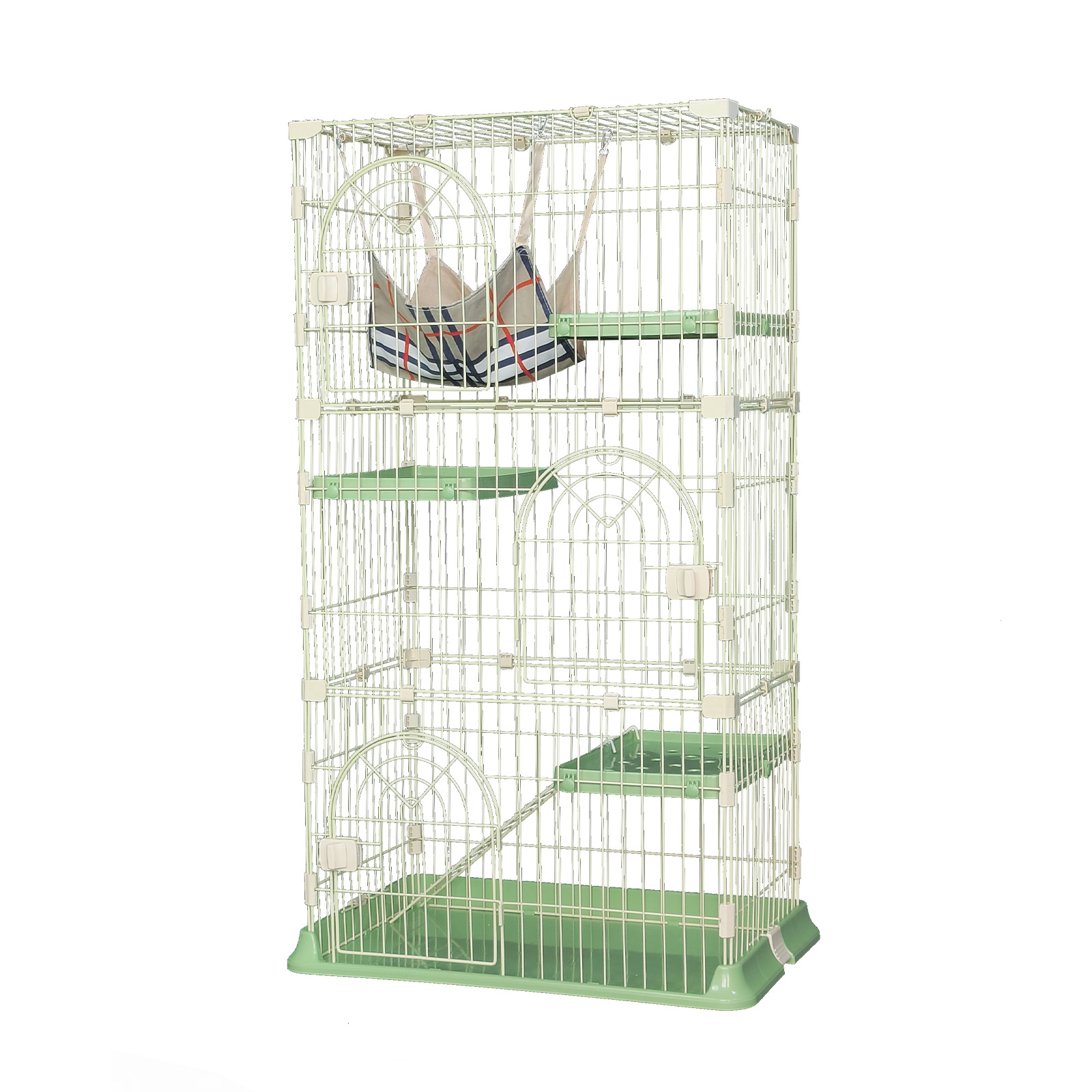 猫 ケージ キャットケージ 猫用ケージ ゲージ 大型 3段ゲージ 猫ケージ