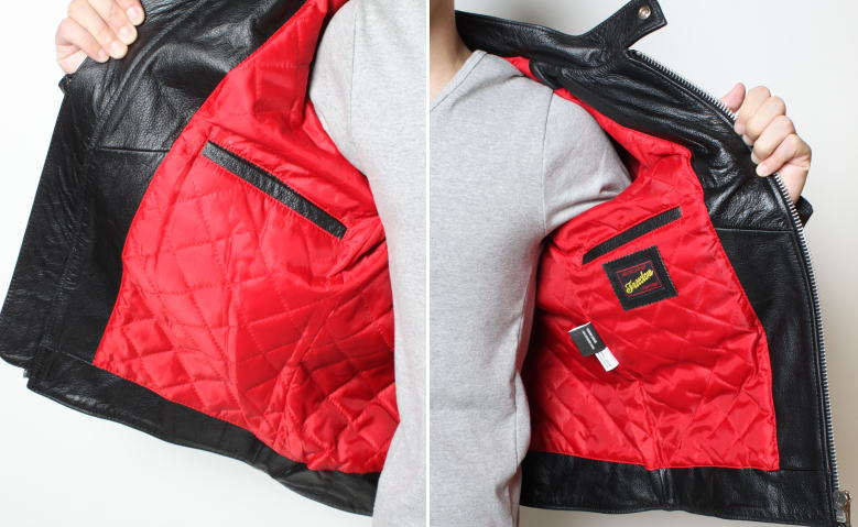 フリーダムレザー 革ジャン メンズ 本革 UK シングル ライダース