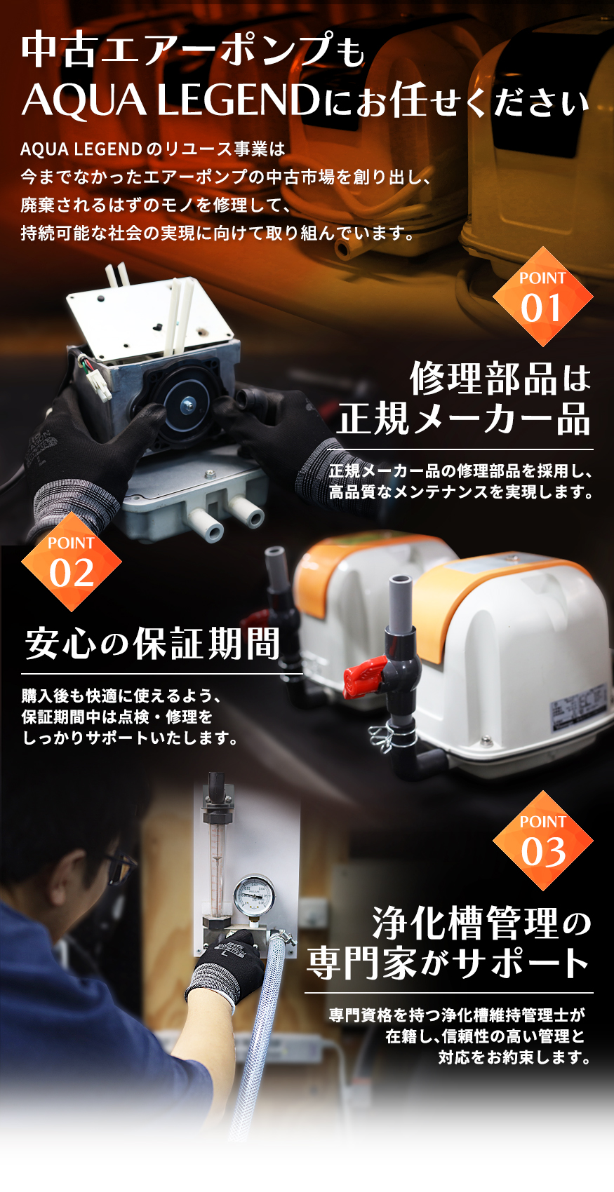 テクノ高槻（Techno Takatsuki） XP-60 エアーポンプ 浄化槽 ブロワー