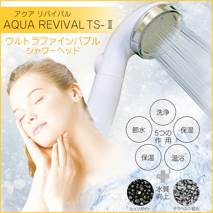 アクアリバイバルTS-II シャワーヘッド 田中金属製作所 ナノバブル