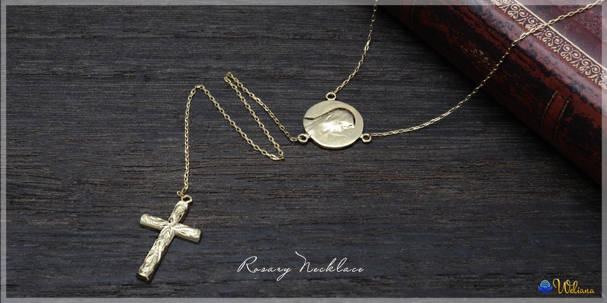 ALOHA MANA（アロハマナ） ハワイアンジュエリー ネックレス ロザリオ