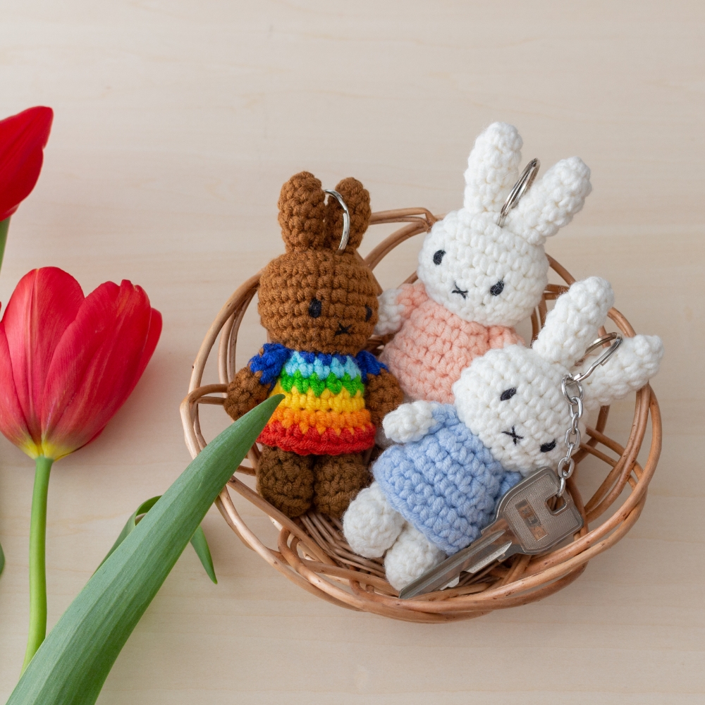 原宿限定 ミッフィー &ミーア バッグチャーム マスコット2個セット miffy