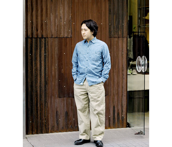 orSlow（オアスロウ） サンドベージュ M-52 フレンチアーミー