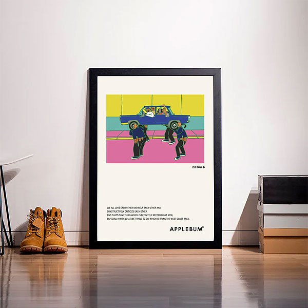 APPLEBUM（アップルバム） ポスター × JUTA SVOGG 