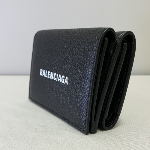 BALENCIAGA（バレンシアガ） 財布 小物 CASH ミニウォレット ブラック