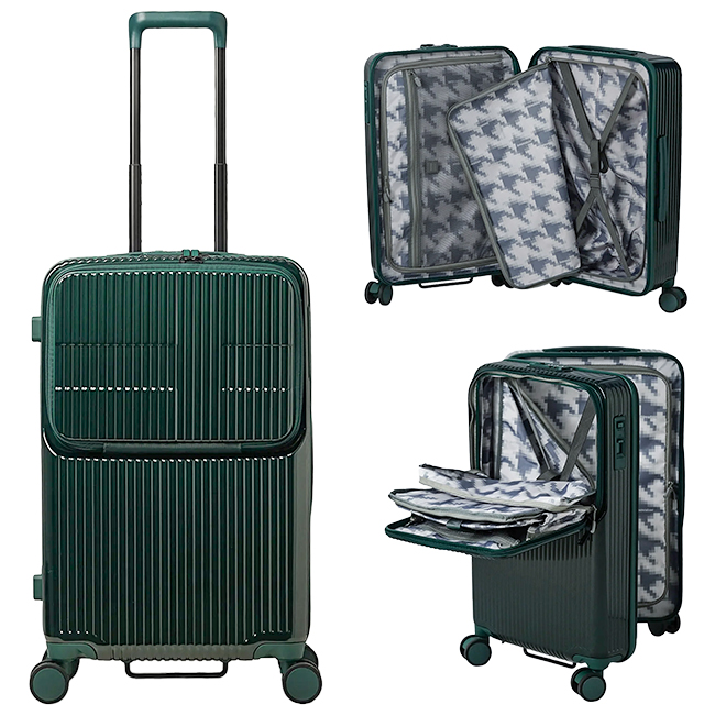 innovator（イノベーター） スーツケース Mサイズ 62L INV60 フロント