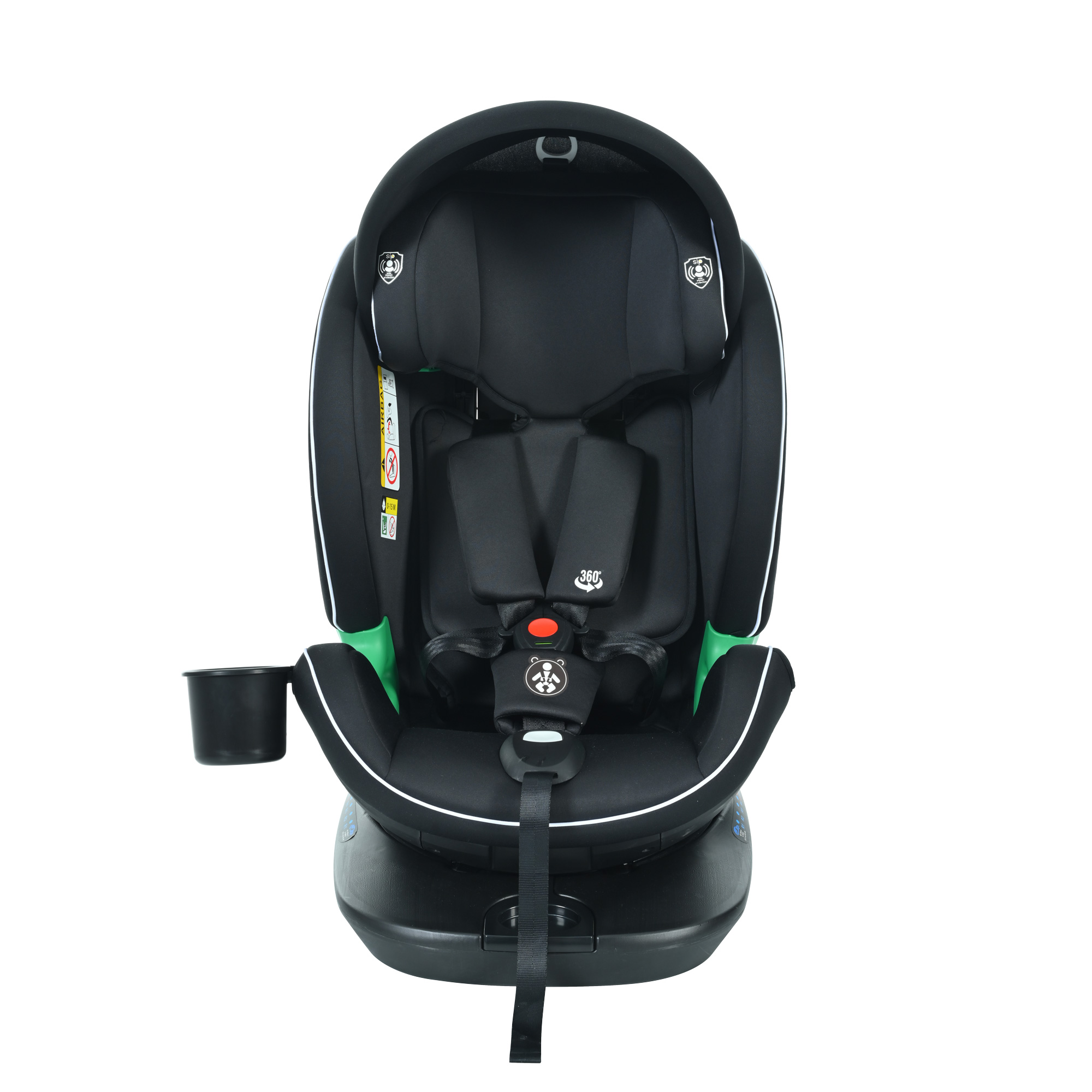 チャイルドシート 新生児 ISOFIX R129適合 0歳〜12歳頃 360度回転式 40