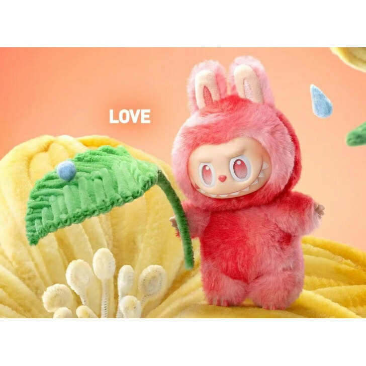 ラブブ Labubu Big into Energyぬいぐるみ LOVE 正規品・即納】 Labubu