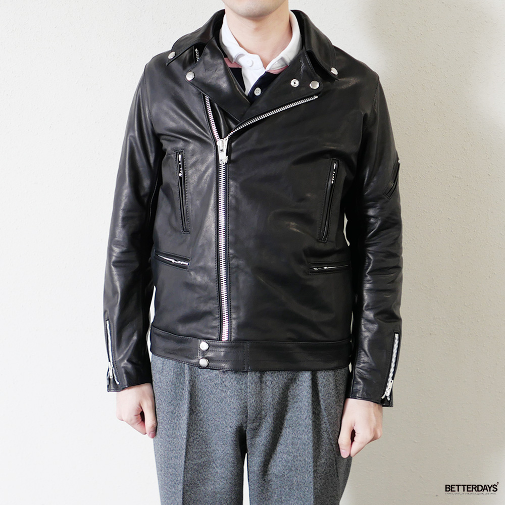 JAMES GROSE（ジェームスグロース） ライダース レザージャケット 革