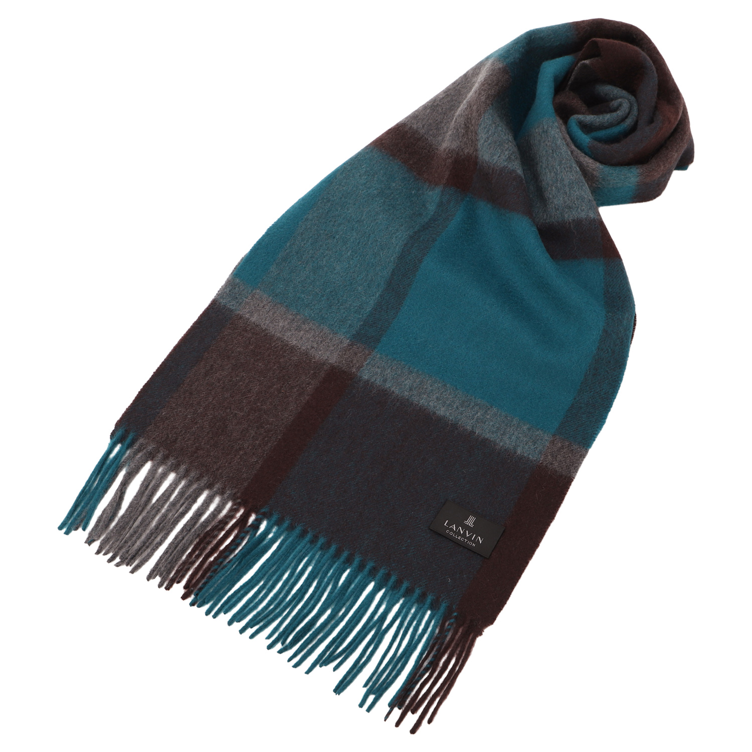 LANVIN マフラー チェックのおすすめ人気商品一覧 通販 - Yahoo