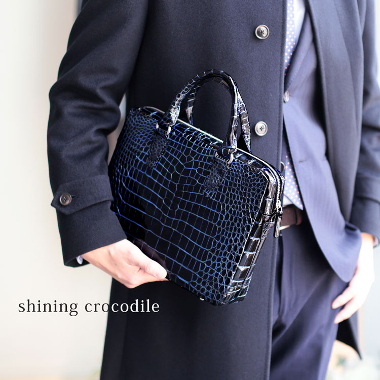 sankyo shokai（三京商会） [5%offクーポン]クロコダイル メンズ