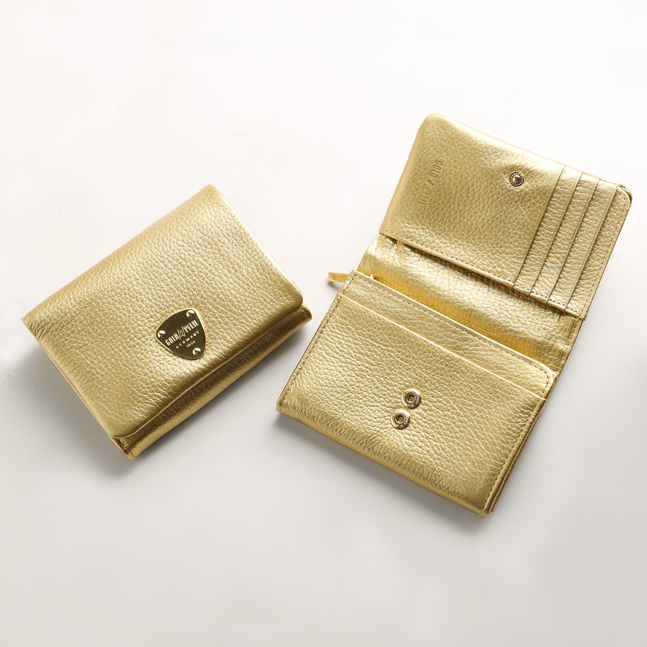 GOLD PFEIL（ゴールドファイル） [5%offクーポン]コンパクト 折り財布