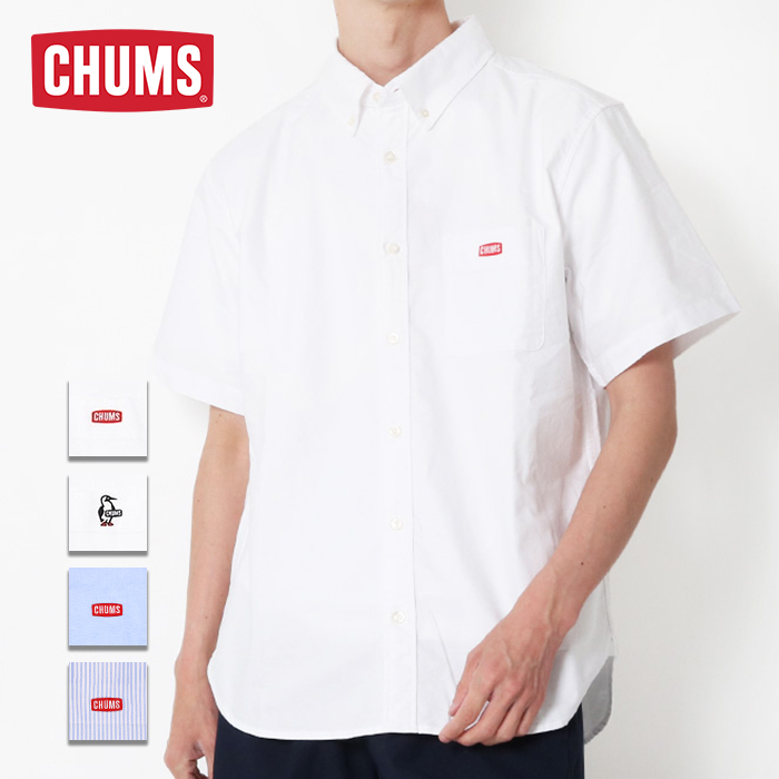 CHUMS（チャムス） オックスショートスリーブシャツ CH02-1182 半袖