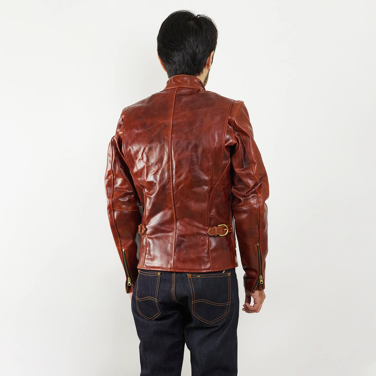 VANSON（バンソン） VANSON MODEL B シングル ライダース オクタゴン