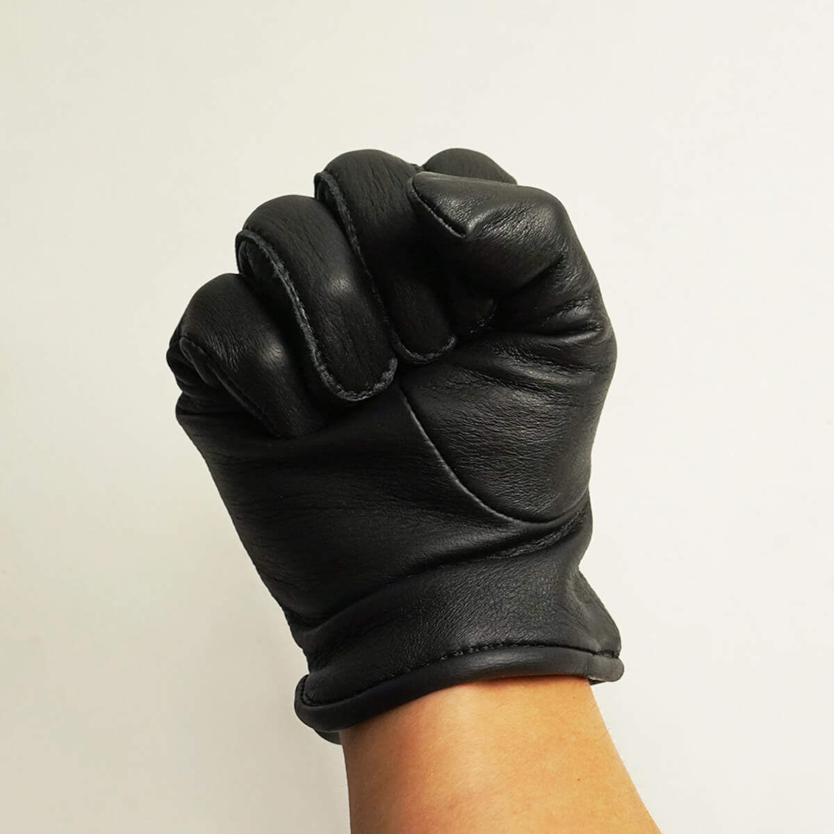 VANSON（バンソン） レザーグローブ ローパー ブラック MADE IN USA