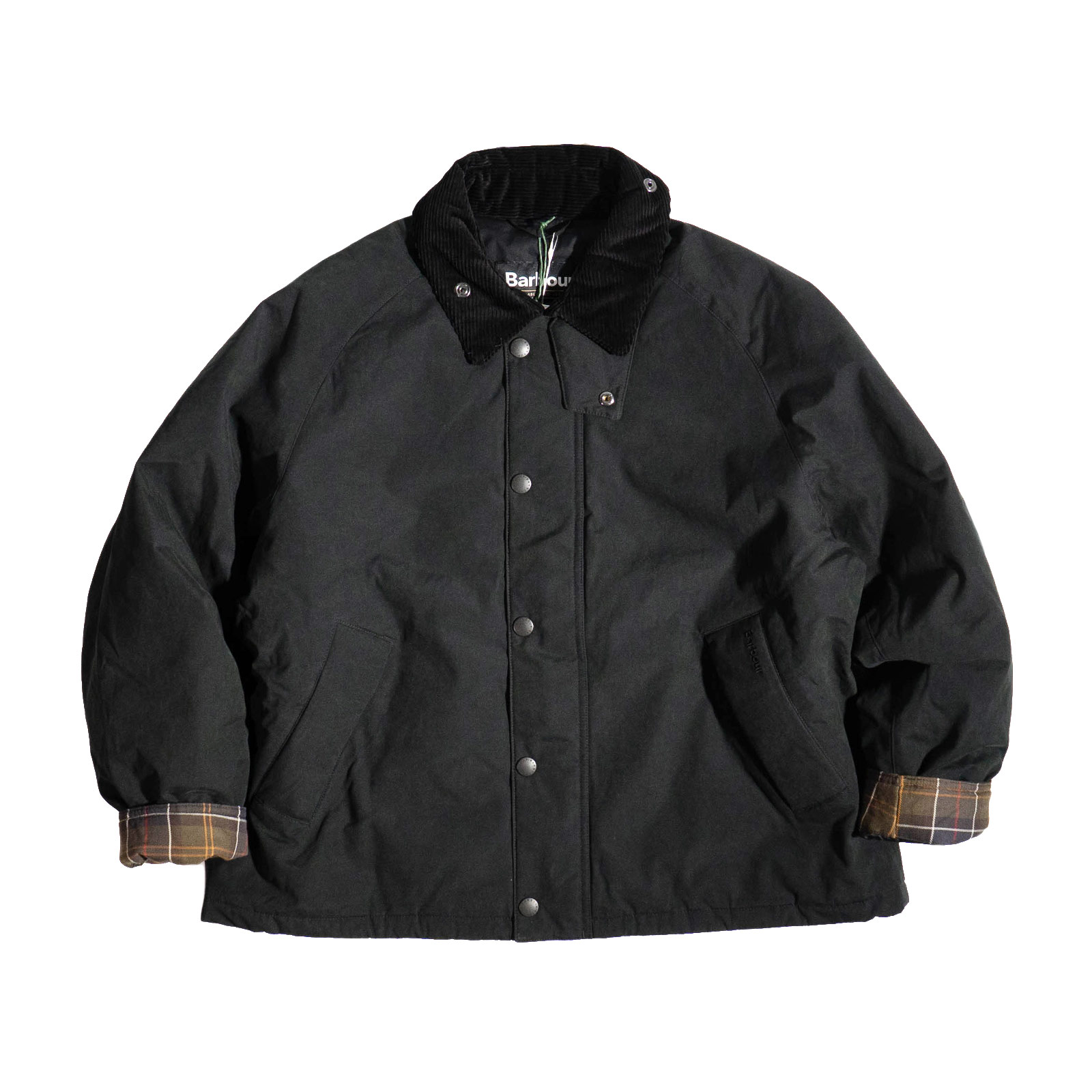 Barbour（バブアー） パデッド トランスポートジャケット ブラック