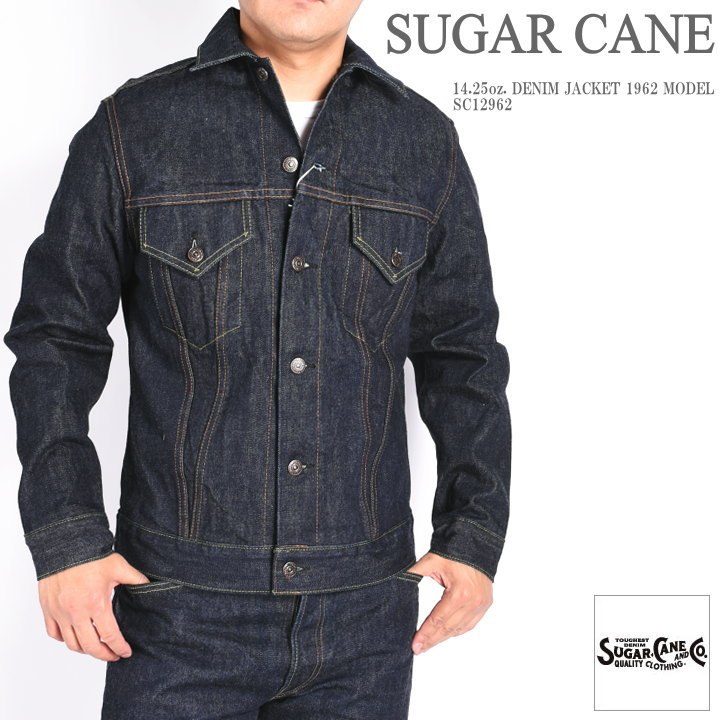 SUGAR CANE 【再入荷】シュガーケーン Gジャン 14.25oz. DENIM JACKET