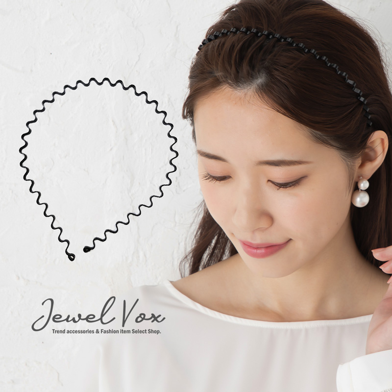 Jewel VOX カチューシャ レディース コーム ヘアバンド ヘア