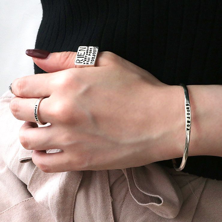 SERGE THORAVAL（セルジュ・トラヴァル） リング シルバー RIEN いつも