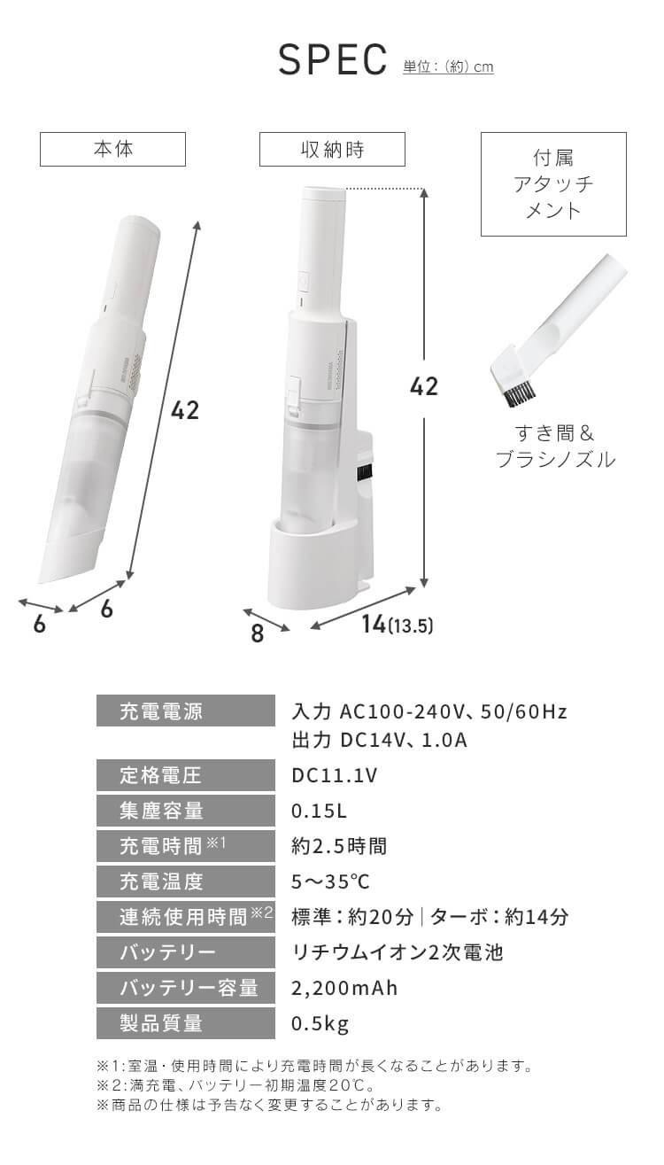 IRIS OHYAMA（アイリスオーヤマ） ハンディクリーナー 掃除機