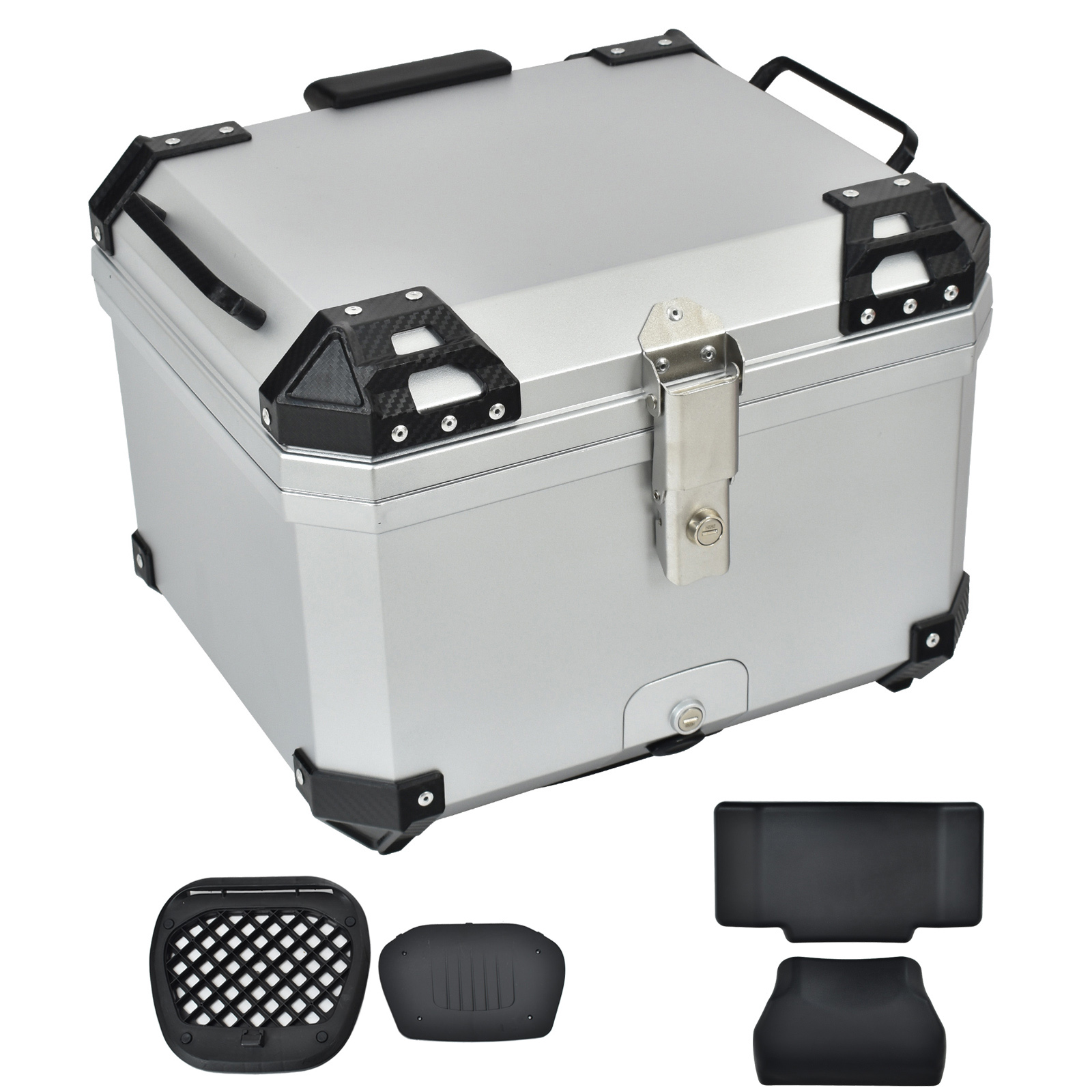 リアボックス バイク用 45L 55L 大容量 防水 防塵 バイクボックス