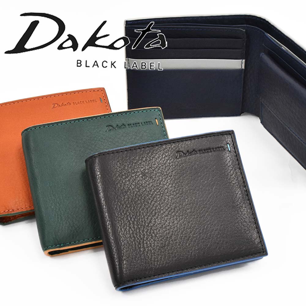 Dakota（ダコタ） 財布 二つ折り メンズ グリップ 二つ折り財布 本革