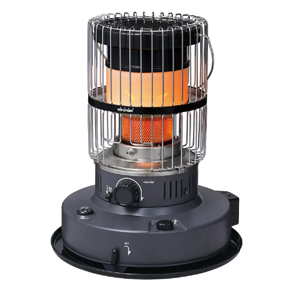 トヨトミ 石油ストーブ KR-47A ブラック グレー ホワイト TOYOTOMI