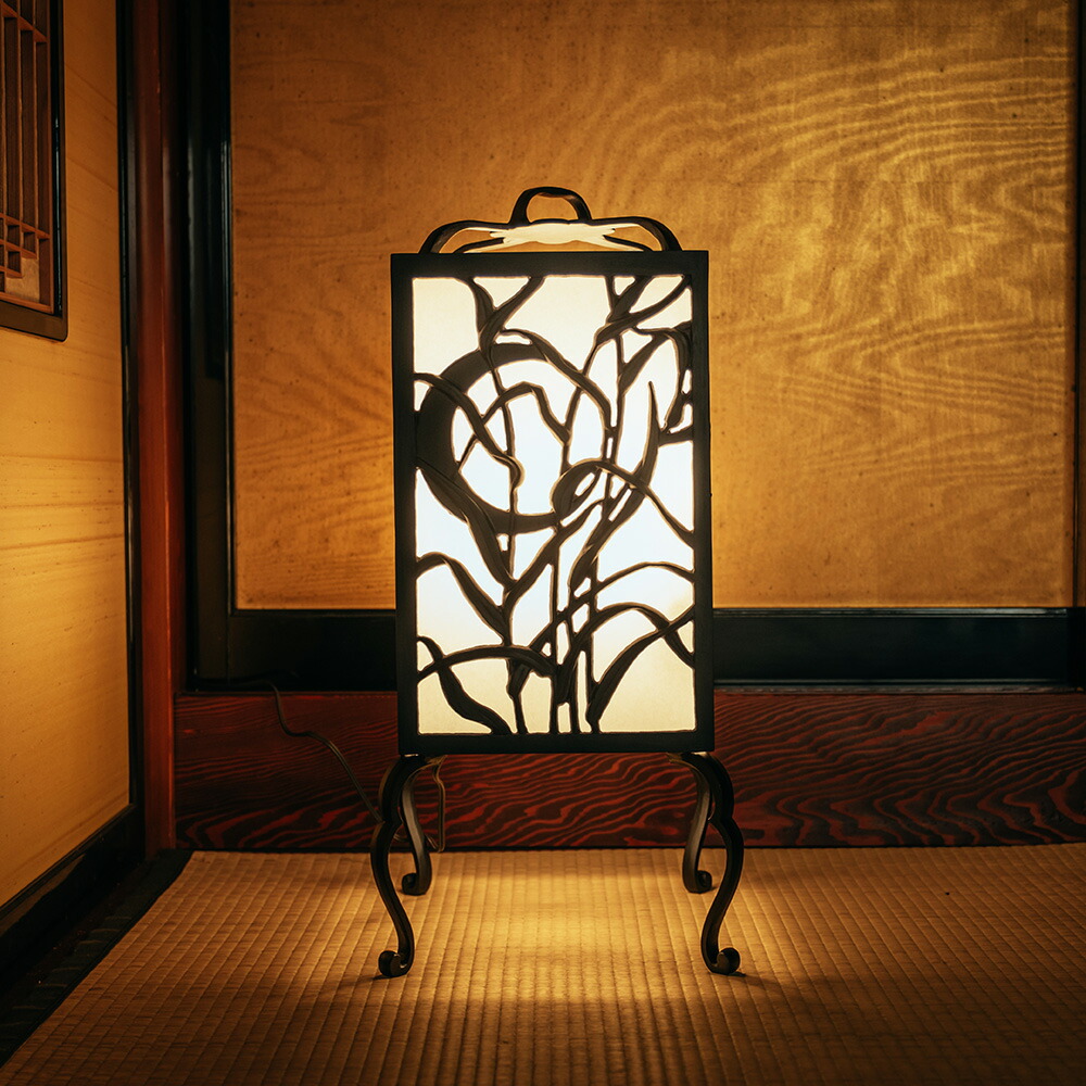 魯山人好み置行灯 武蔵野 Musashino YZ-AM 受注生産品 高岡伝統工芸