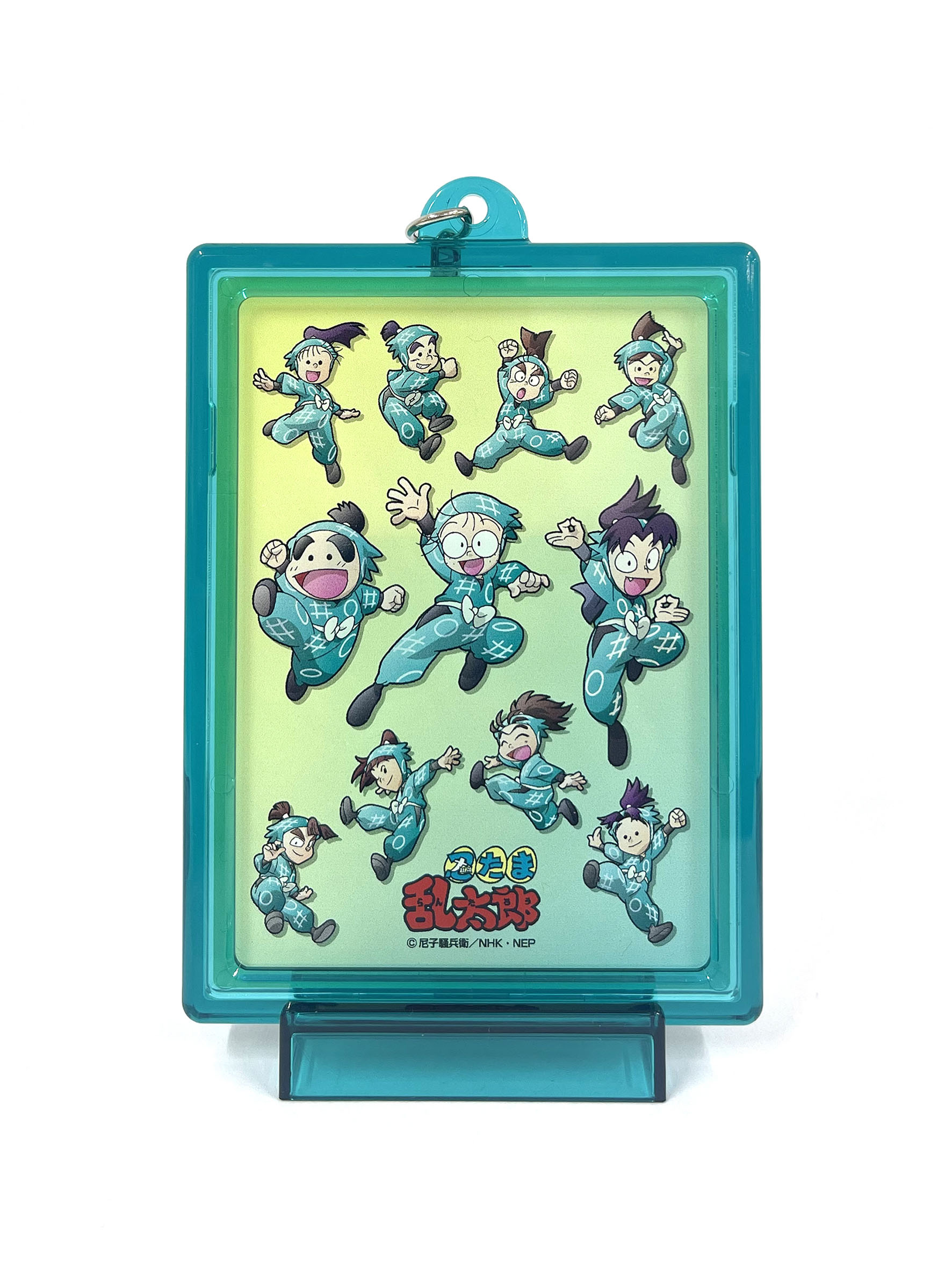 忍たま乱太郎アクリルトレカプレート キーホルダー フレーム＆スタンド