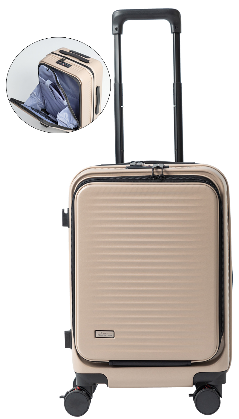 FANCY WONDERLAND スーツケース 機内持ち込み フロントオープン TSA