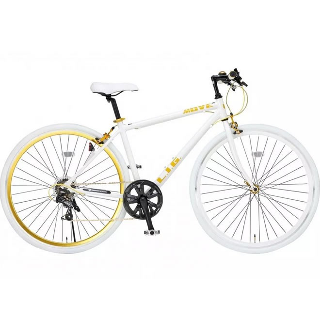 オオトモ クロスバイク 自転車 リグ LIG MOVE 700C 軽量 アルミ