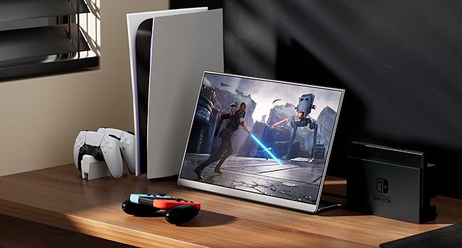 EHOMEWEI モバイルモニター EHOMEWEI LQ-160PU 16インチ 高性能 4K