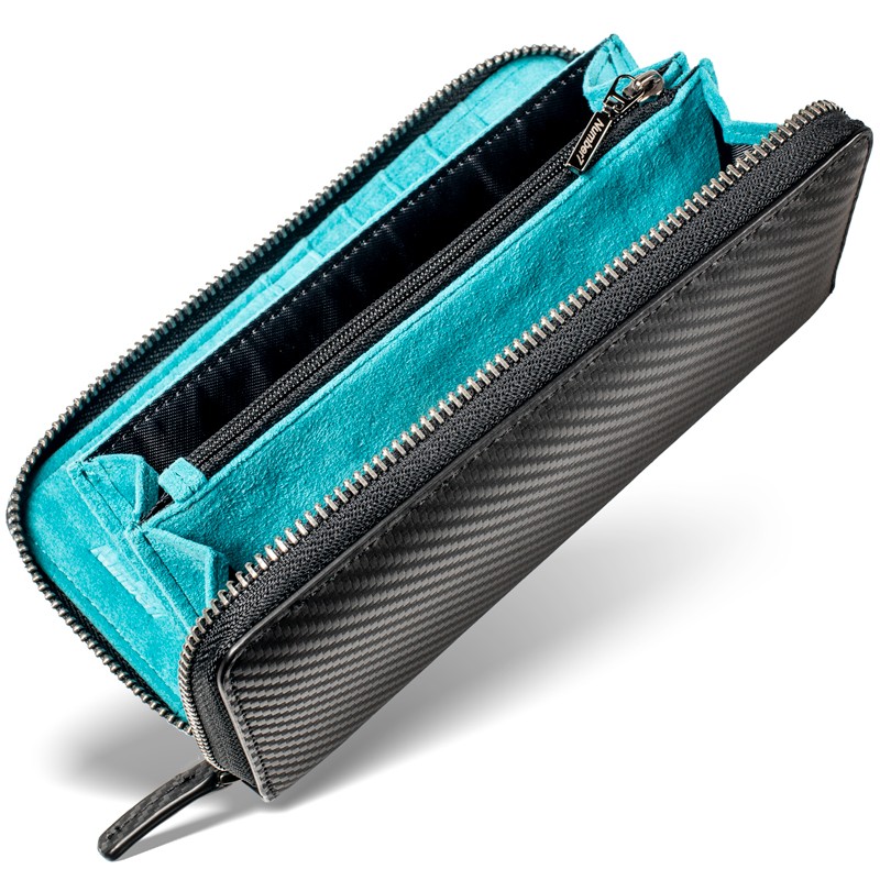 Number7 財布 長財布 メンズ財布 ラウンドファスナー メンズ 東レ