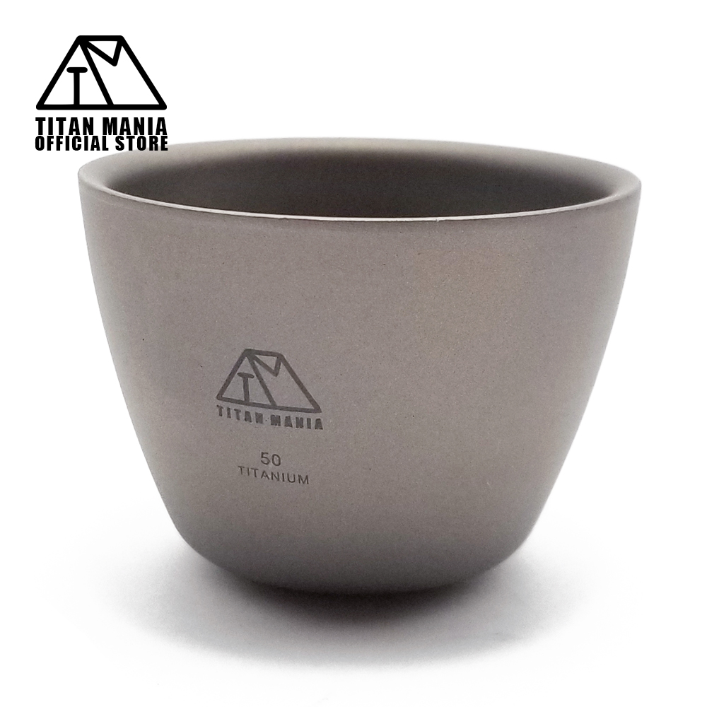 TITAN MANIA（チタンマニア） ぐい呑み おちょこ お猪口 チタン 50ml