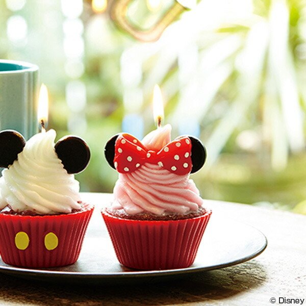 Disney（ディズニー） キャンドル ろうそく カップケーキキャンドル