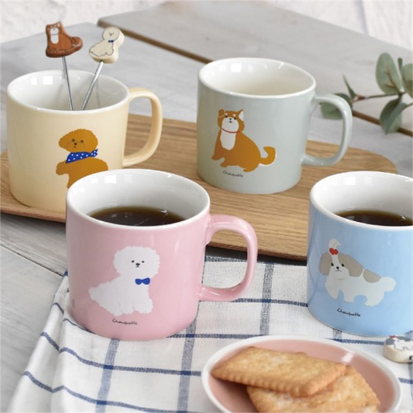マグカップ 270ml Chouquette 食器 コップ 陶磁器 （ 食洗機対応 電子