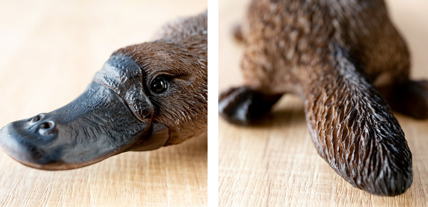 バカラ】動物 カモ 置物 インテリア☆美品☆金運2 バカラ】動物 カモ