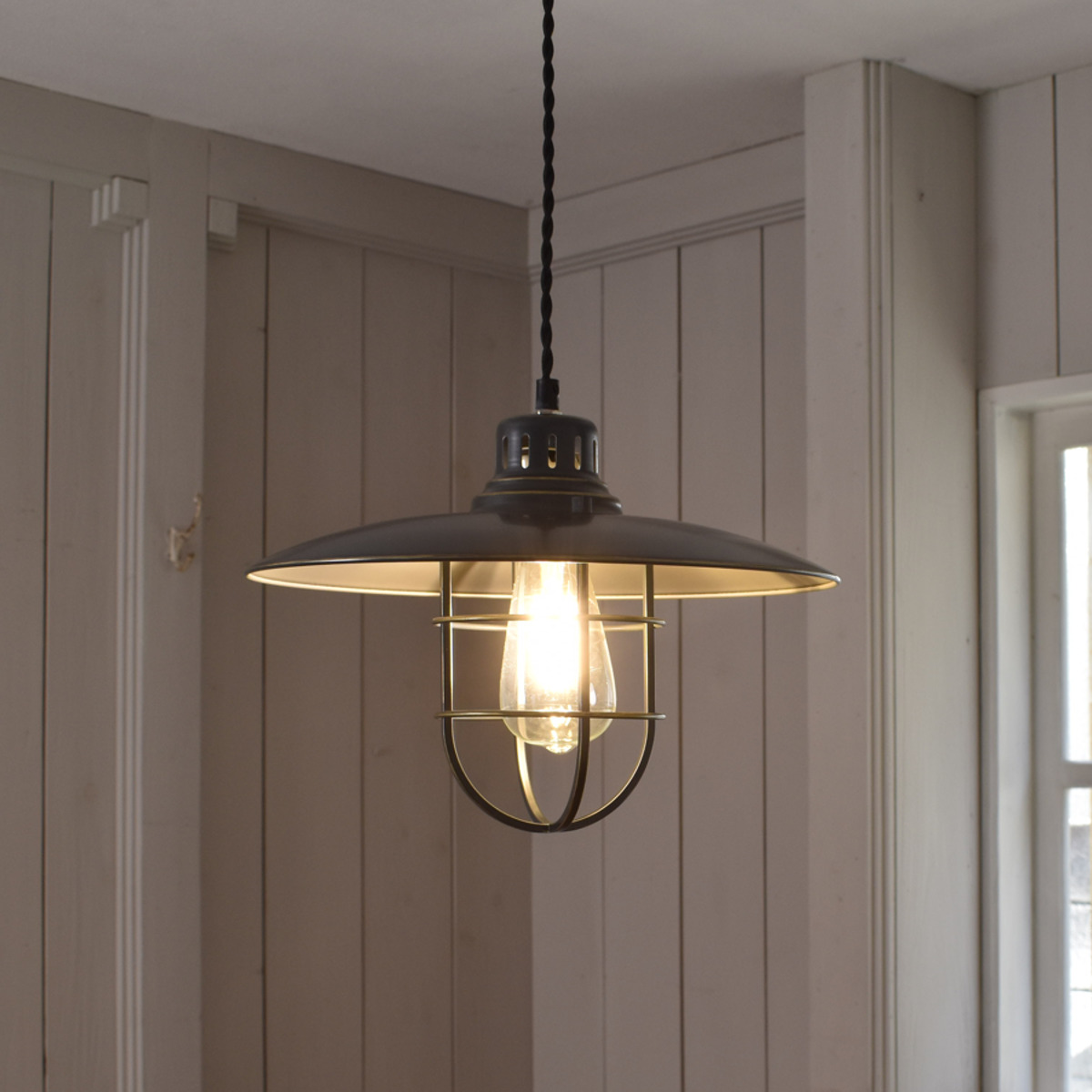 キシマ（KISHIMA） ペンダントライト インダストリアル 1灯 レンセル