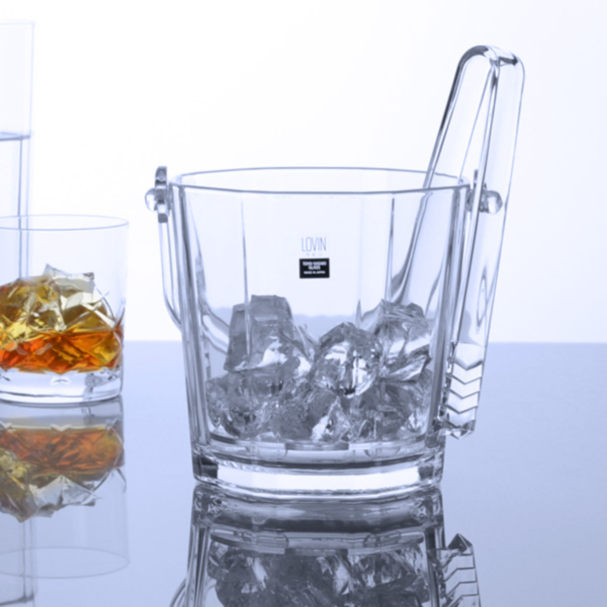 東洋佐々木ガラス アイスペール 氷入れ カラフェ ラビン アイストング