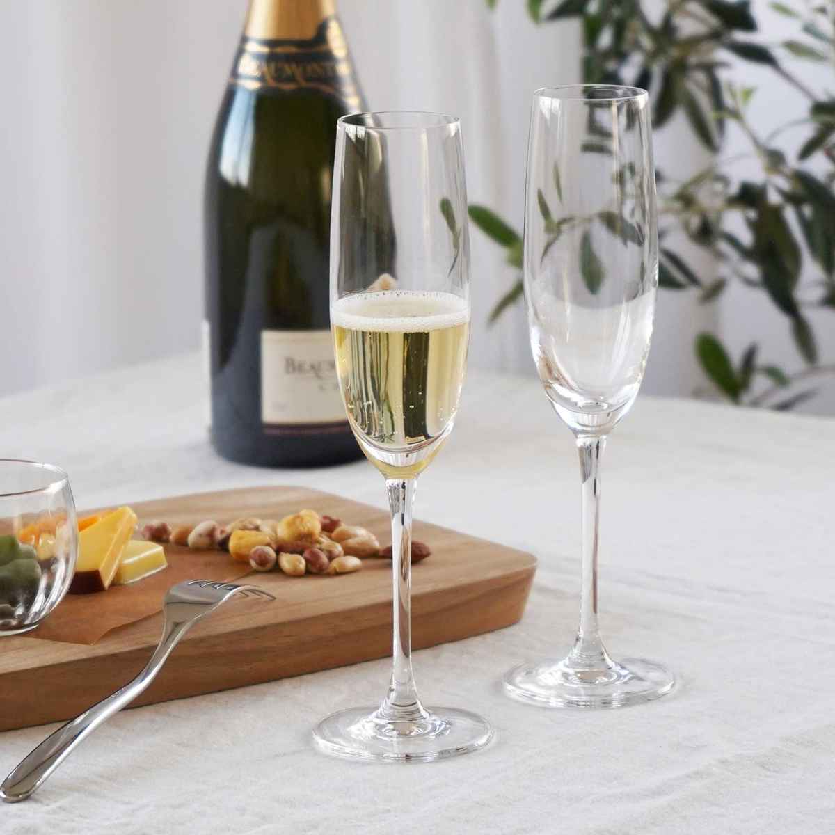 東洋佐々木ガラス クリスタルシャンパングラス ペアセット 170ml お酒