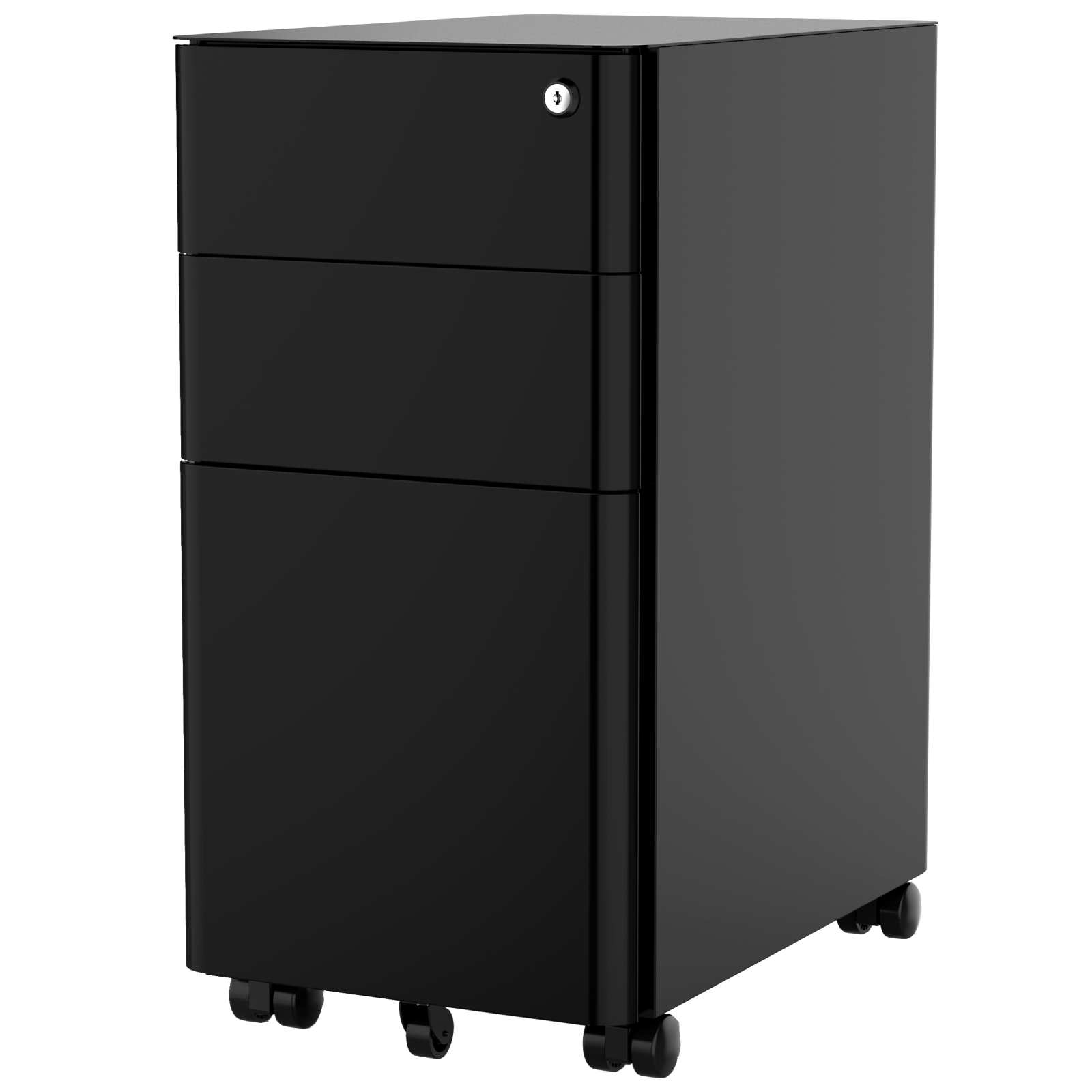 FlexiSpot オフィスワゴン キャビネット スリムワゴン 3段 FlexiSpot