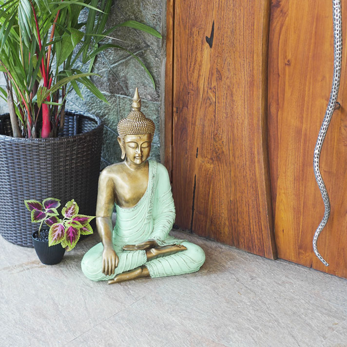 タイ 仏像 仏陀像 フィギュア 玄関 オブジェ 置物 おしゃれ バリ風