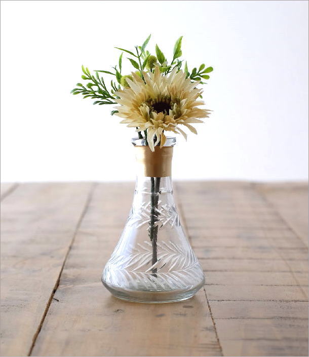 花瓶 花びん ガラスベース フラワーベース おしゃれ ガラス 花器 透明